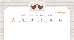 Desktop Screenshot of helloromance.co.uk